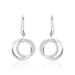 Boucles D'oreilles Pendantes Or Blanc Tresha Diamants - Boucles d'oreilles pendantes Femme | Histoire d’Or