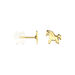 Boucles D'oreilles Puces Freyia Cheval Or Jaune - Clous d'oreilles Enfant | Histoire d’Or