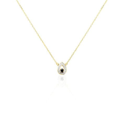 Collier Lareyna Or Bicolore Saphir - Colliers Femme | Histoire d’Or
