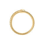 Bague Yasha Plaqu&eacute; Or Jaune Spinelle Synth&eacute;tique - Bagues avec pierre Femme | Histoire d&rsquo;Or