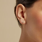 Boucles D'oreilles Pendantes Eclat D'amour Or Jaune Oxyde De Zirconium - Boucles d'oreilles pendantes Femme | Histoire d&rsquo;Or