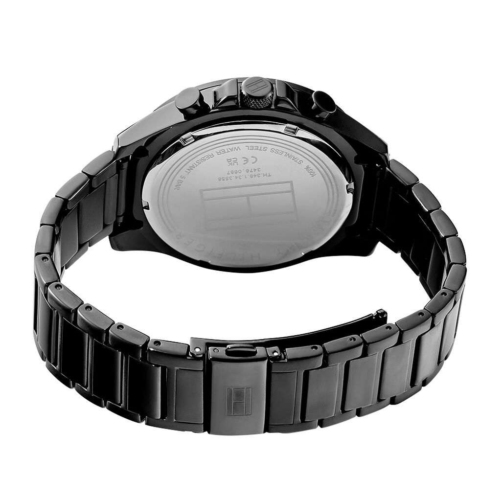 Montre Tommy Hilfiger Clark Noir - Montres Homme | Histoire d&rsquo;Or