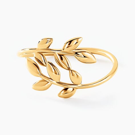 Bague Foliora Or Jaune - Bagues Femme | Histoire d&rsquo;Or
