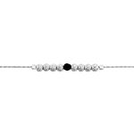Bracelet Cyprielle Argent Blanc Pierre De Synthese - Bracelets Femme | Histoire d&rsquo;Or