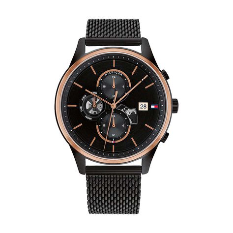 Montre Tommy Hilfiger Noir - Montres Homme | Histoire d’Or