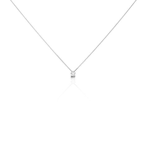 Collier Elfa Or Blanc Diamant - Colliers Femme | Histoire d’Or