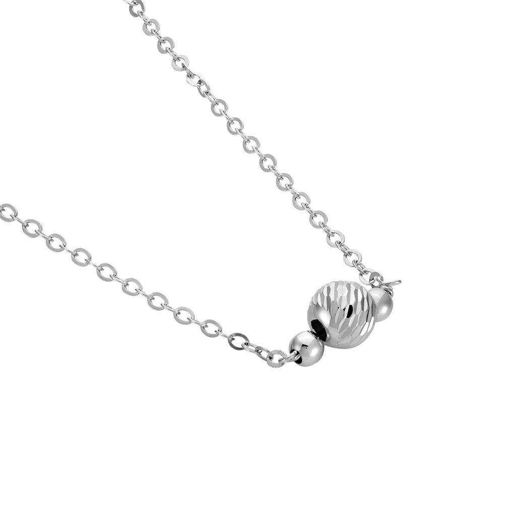 Collier Tolly Argent Blanc - Colliers fantaisie Femme | Histoire d’Or