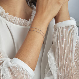 Bracelet Argent Blanc Mireio - Bracelets fantaisie Femme | Histoire d’Or