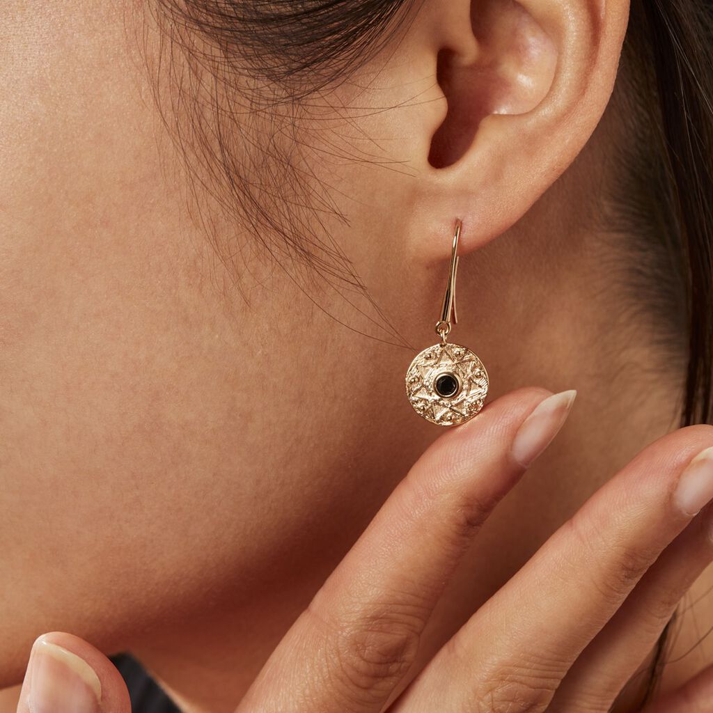 Boucles D'oreilles Plaqué Or Aurora - Boucles d'oreilles fantaisie Femme | Histoire d’Or