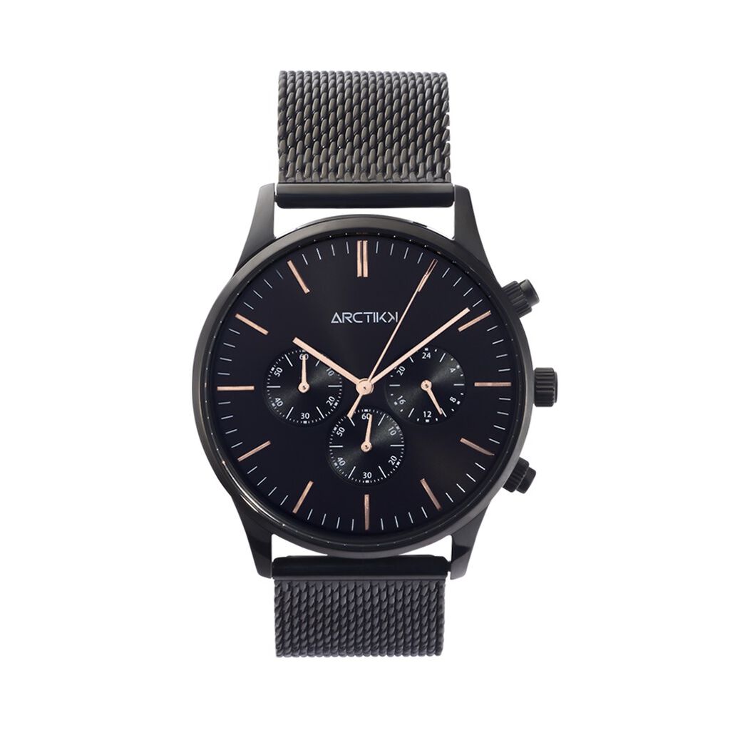 Montre Arctik Escale Noir - Montres Homme | Histoire d’Or