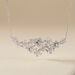 Collier Midnight Flower Argent Blanc Oxyde De Zirconium - Colliers Femme | Histoire d’Or
