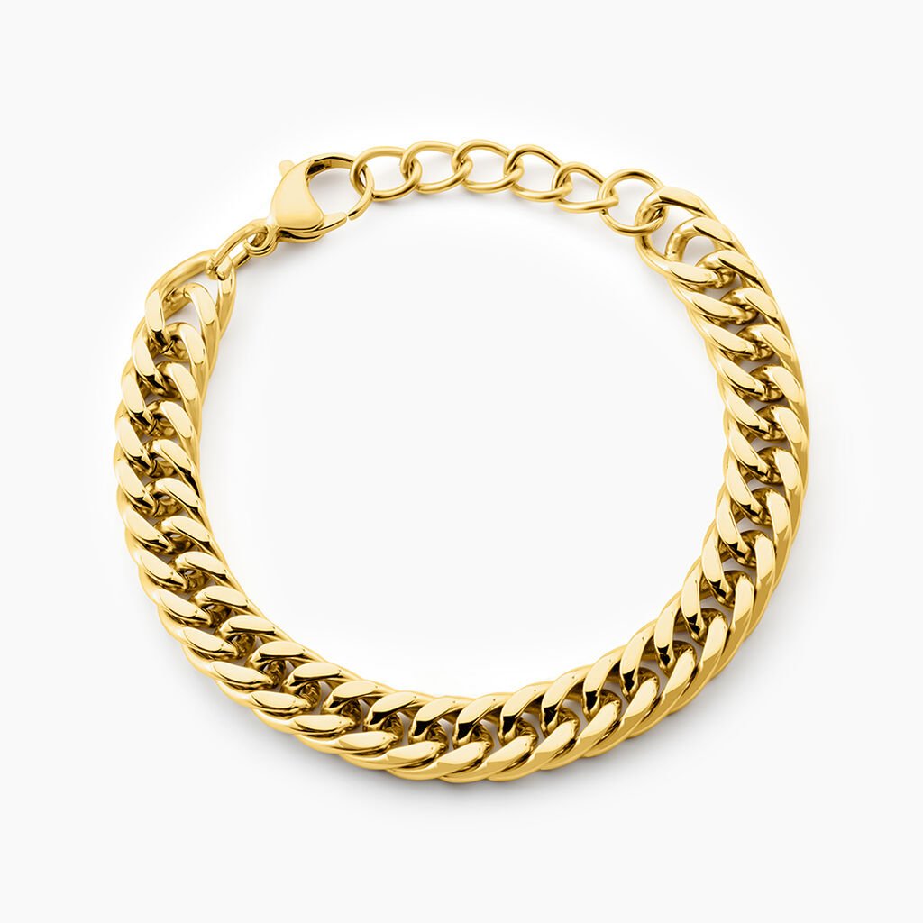 Bracelet Acier Doré Jonie - Bracelets chaîne Femme | Histoire d’Or