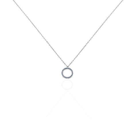 Collier Ambroisie Argent Blanc Oxyde De Zirconium - Colliers fantaisie Femme | Histoire d’Or