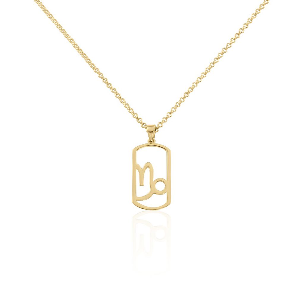 Collier Plaqué Or Prospero - Colliers Zodiaque Homme | Histoire d’Or