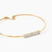 Bracelet Jonc Greta Or Jaune Strass - Bracelets joncs Femme | Histoire d&rsquo;Or