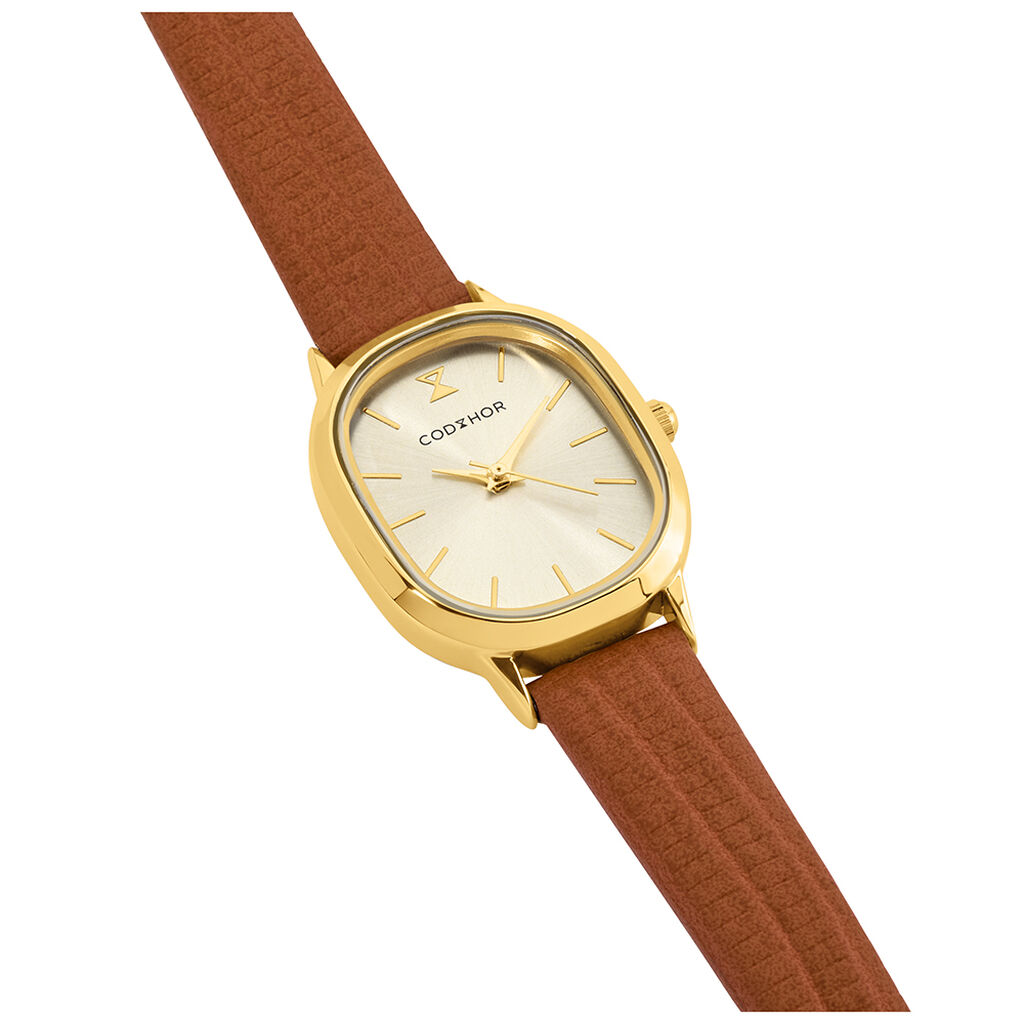Montre Codhor Lou Champagne - F&ecirc;te des m&egrave;res Femme | Histoire d&rsquo;Or
