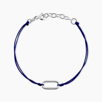 Bracelet Infini Pop Argent Blanc