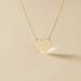 Collier Helenia Coeur Gravable Or Jaune - Cadeaux de naissance Enfant | Histoire d’Or
