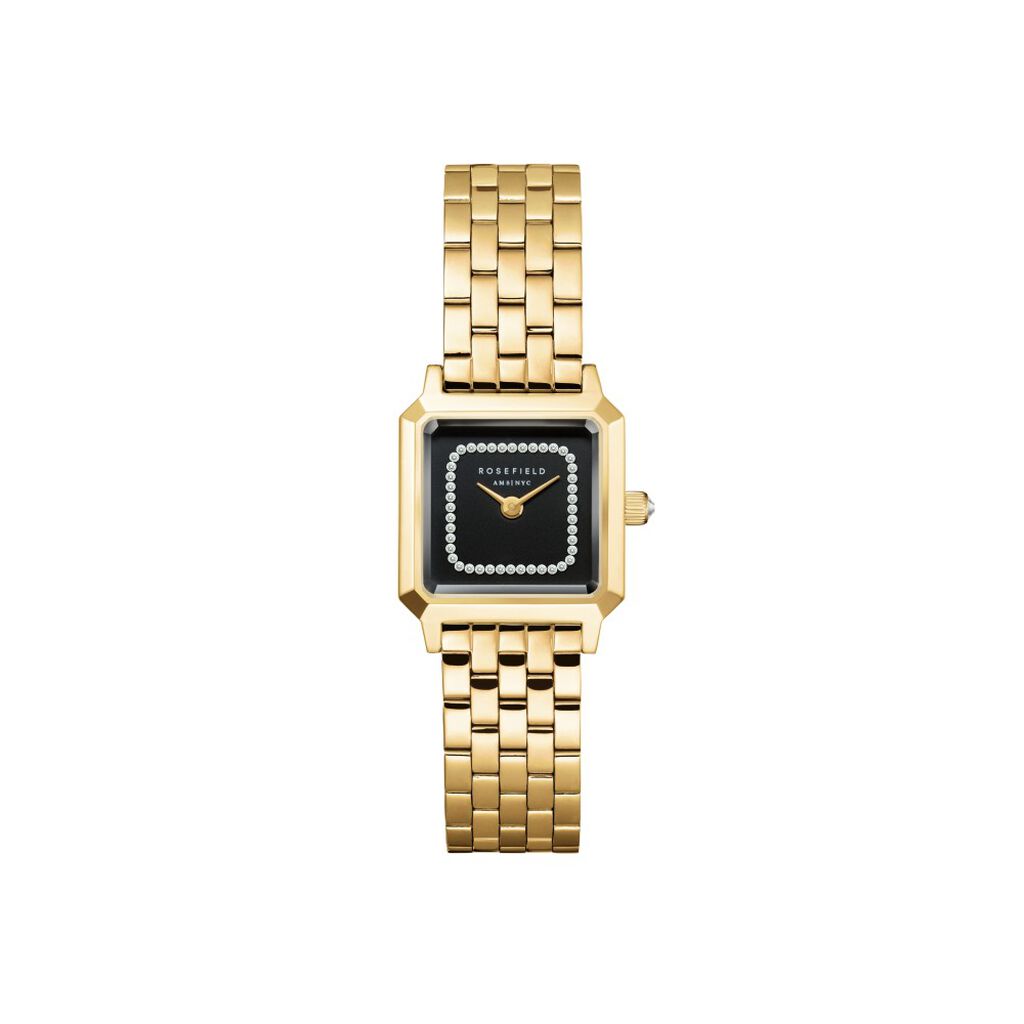 Montre Rosefield Boxelle Noir - Montres Femme | Histoire d&rsquo;Or