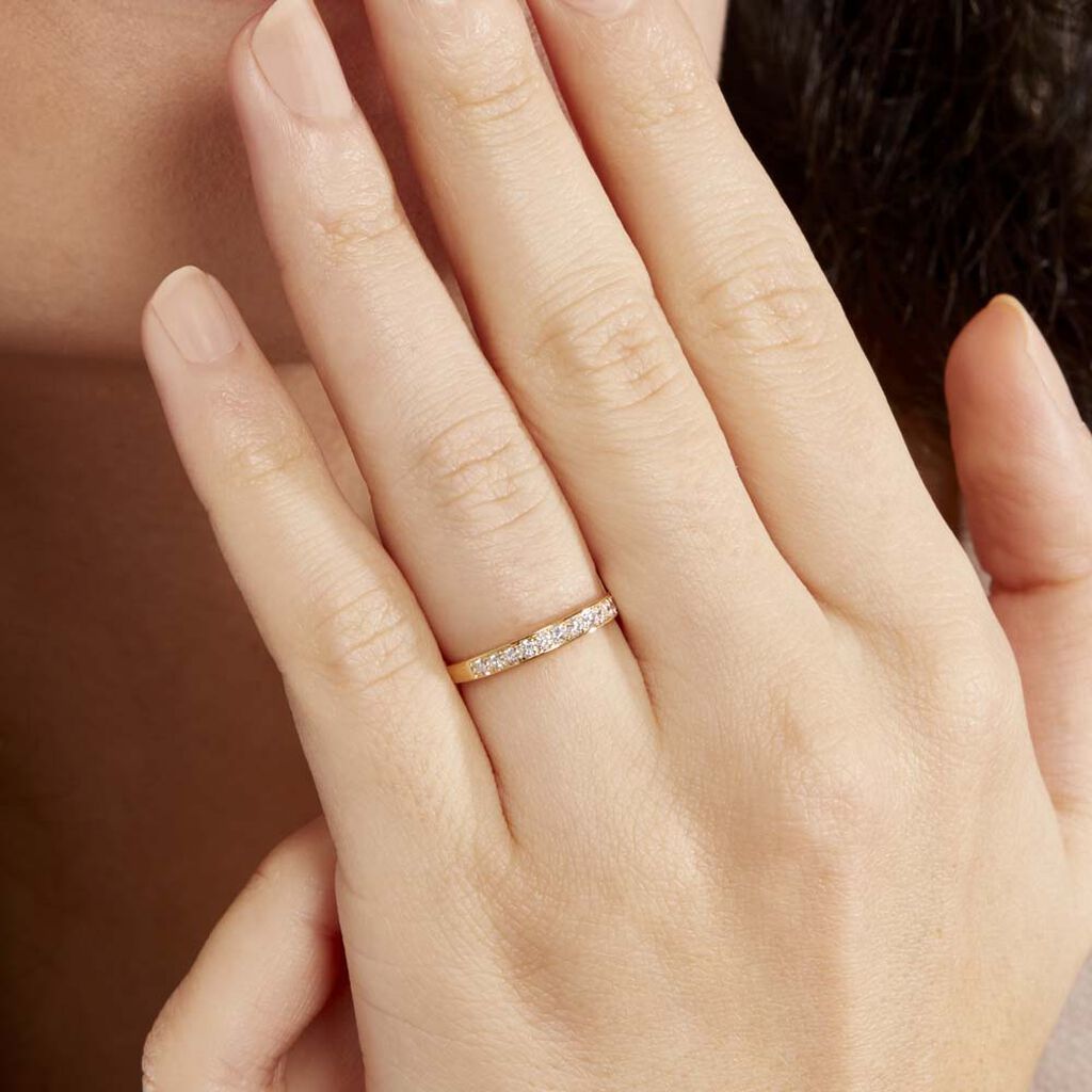 Alliance Rhea Or Jaune Diamant - Alliances Femme | Histoire d’Or