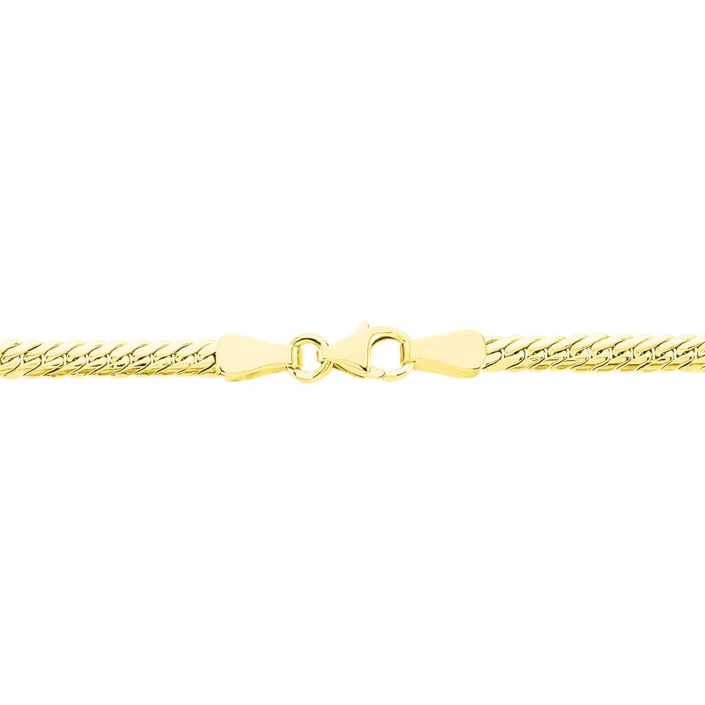 Collier Or Jaune Izel Maille Anglaise - Chaines Femme | Histoire d’Or