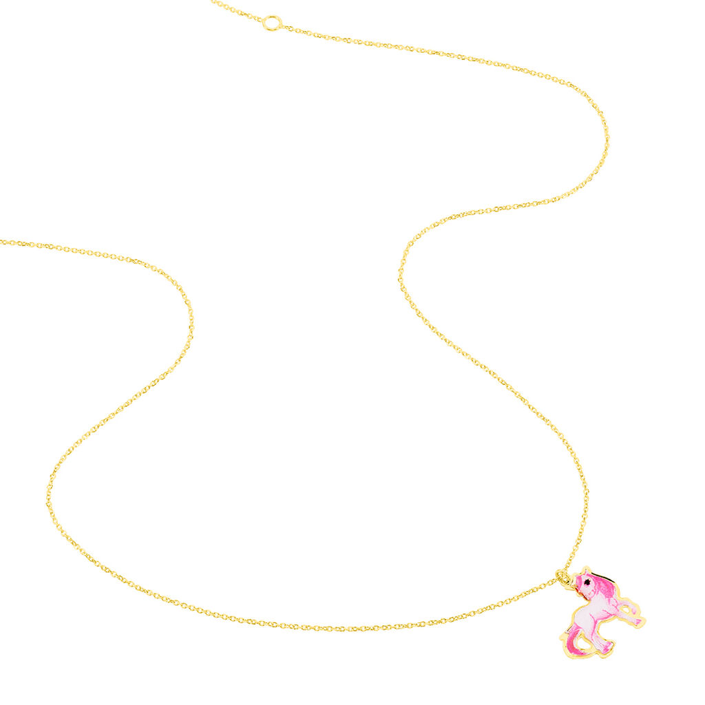 Collier Fantasila Cheval Or Jaune - Colliers Enfant | Histoire d’Or