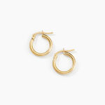 Cr&eacute;oles Verania Or Jaune - Boucles d'oreilles cr&eacute;oles Femme | Histoire d&rsquo;Or