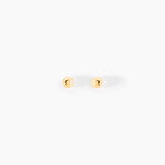 Boucles D'oreilles Puces Or Jaune Fidelia - Clous d'oreilles Famille | Histoire d&rsquo;Or