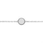 Bracelet Tam Argent Blanc - Bracelets Femme | Histoire d&rsquo;Or
