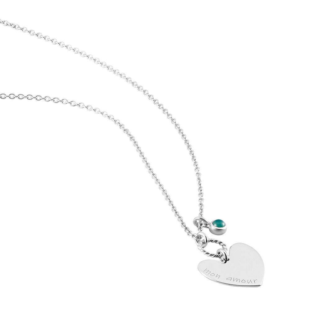 Collier Argent Pero Onyx - Colliers fantaisie Femme | Histoire d’Or