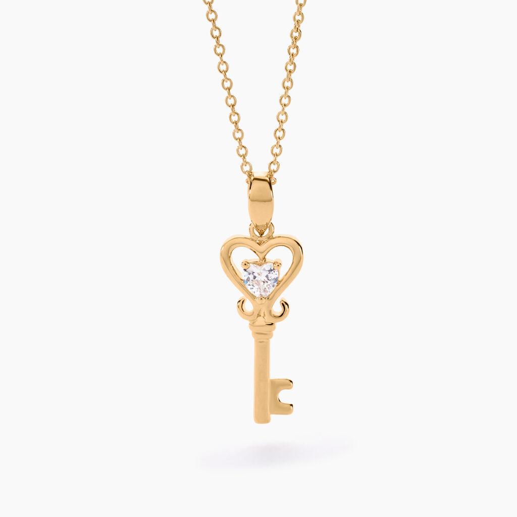 Collier Imman Plaque Or Oxyde - Colliers fantaisie Femme | Histoire d’Or