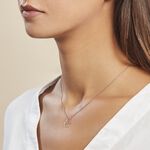 Pendentif Ionia Lettre Or Blanc - Pendentifs Famille | Histoire d&rsquo;Or