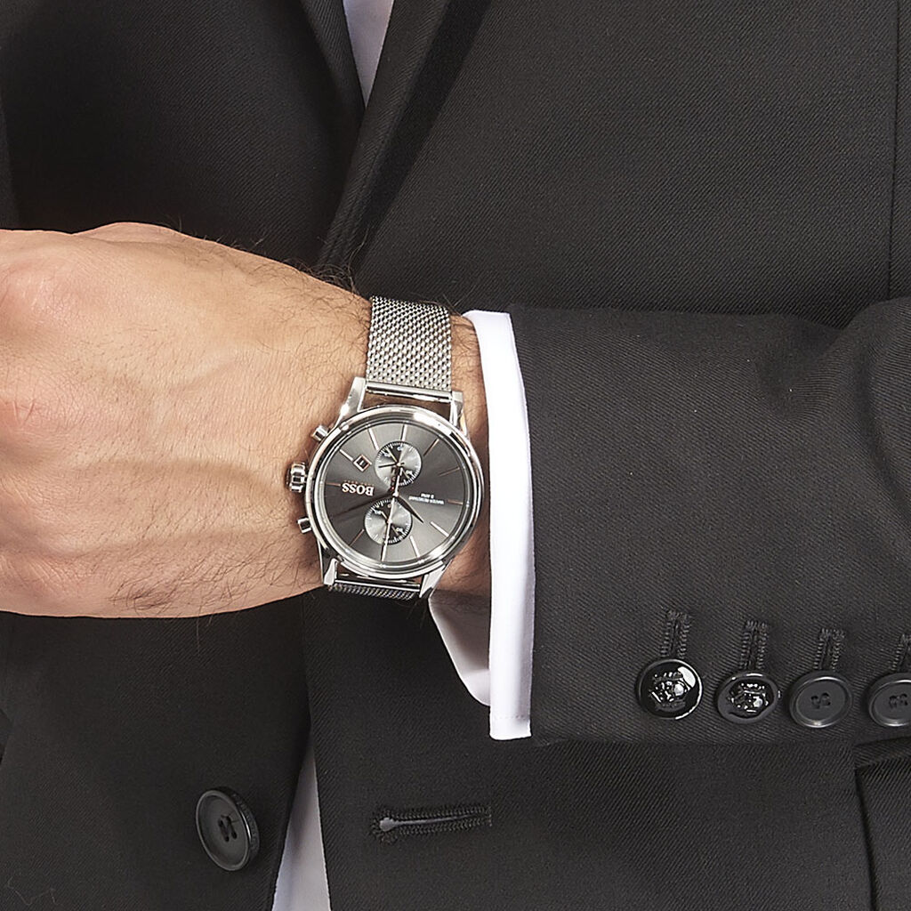 Montre Boss Jet Classic Gris - Montres Homme | Histoire d’Or