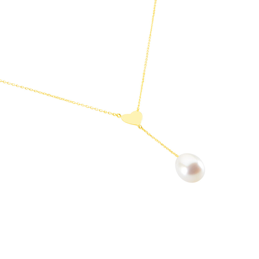 Collier Kandida Or Jaune Perle De Culture - Colliers Femme | Histoire d’Or