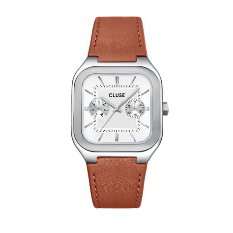 Montre Cluse Quadrus Multifonction Blanc - Montres Homme | Histoire d&rsquo;Or