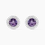 Boucles D'oreilles Puces Rio Argent Blanc Oxyde - Boucles d'oreilles fantaisie Femme | Histoire d&rsquo;Or