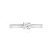 Bague Solitaire Celina Or Blanc Diamant - Bagues solitaires Femme | Histoire d’Or