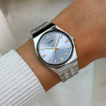 Montre Cluse Retro 70's Bleu - Montres Femme | Histoire d&rsquo;Or