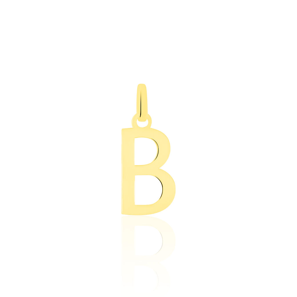 Pendentif Ionia Lettre Or Jaune - Pendentifs Famille | Histoire d’Or