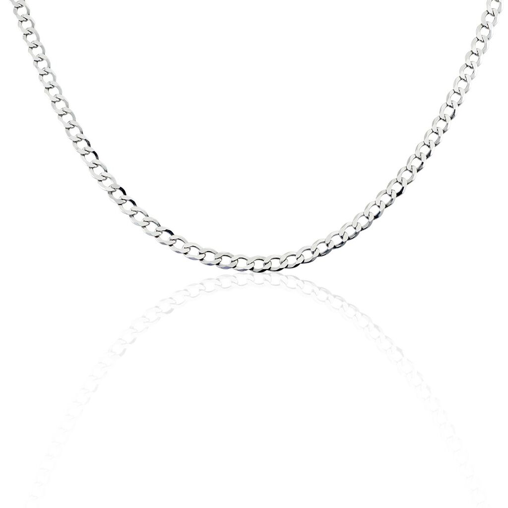 Collier Argent Blanc Casper