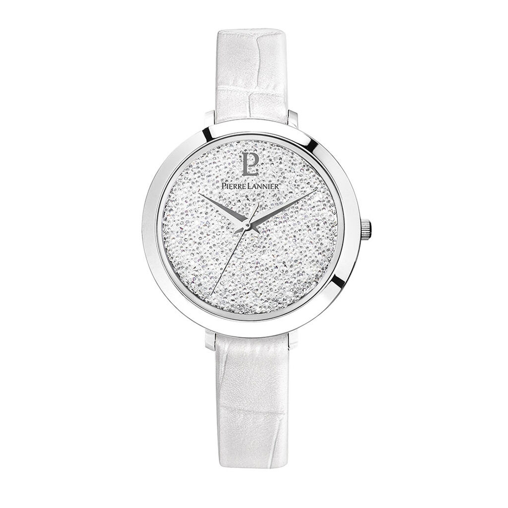 Montre Pierre Lannier Week End Style Blanc - Montres Femme | Histoire d’Or