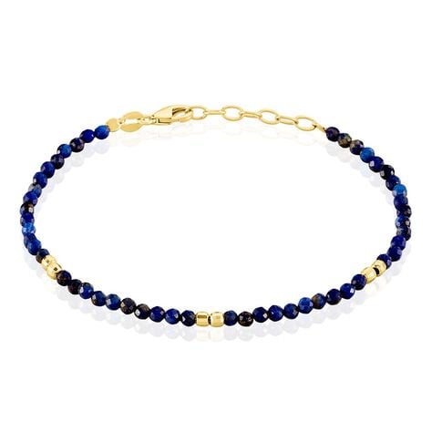 Bracelet Aria Argent Jaune Lapis Lazuli - Bracelets Femme | Histoire d’Or
