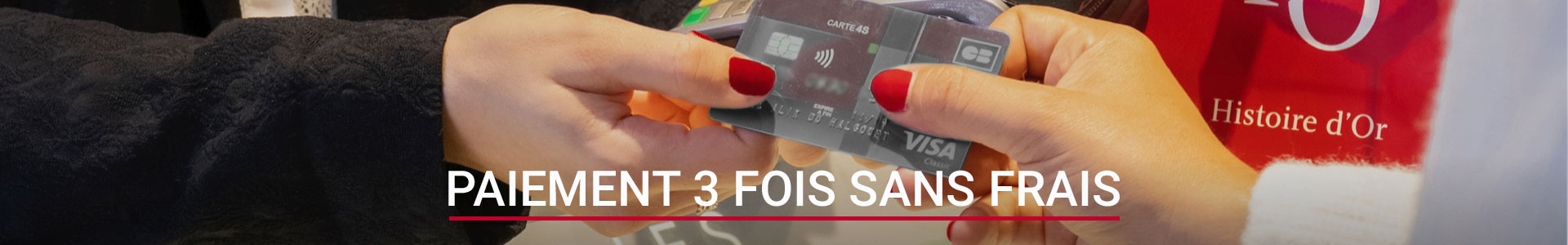 Montre paiement sales 3 fois