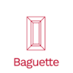 Icône Diamant Taille Baguette