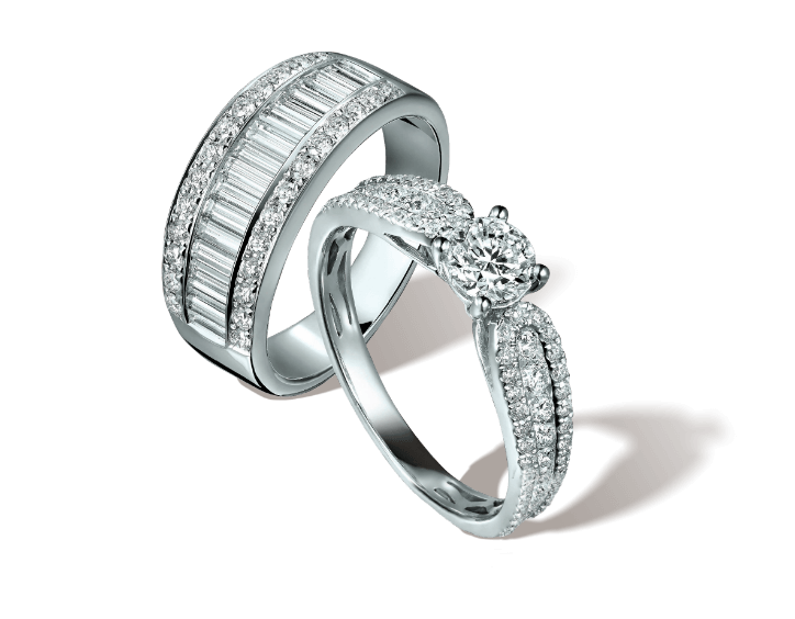 Bagues avec diamants