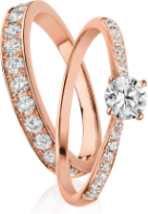 Bague Serti à Grain