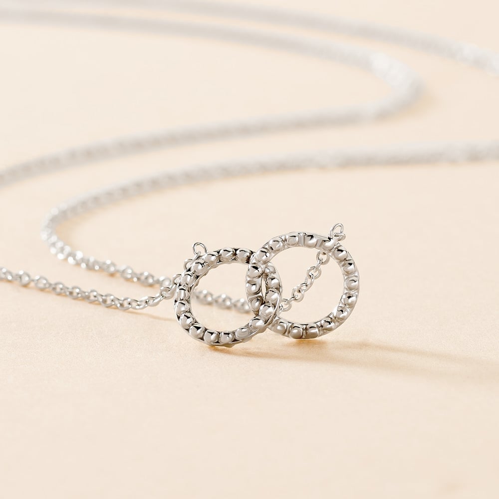 Collier Méloé Argent Blanc - Colliers fantaisie Femme | Histoire d’Or