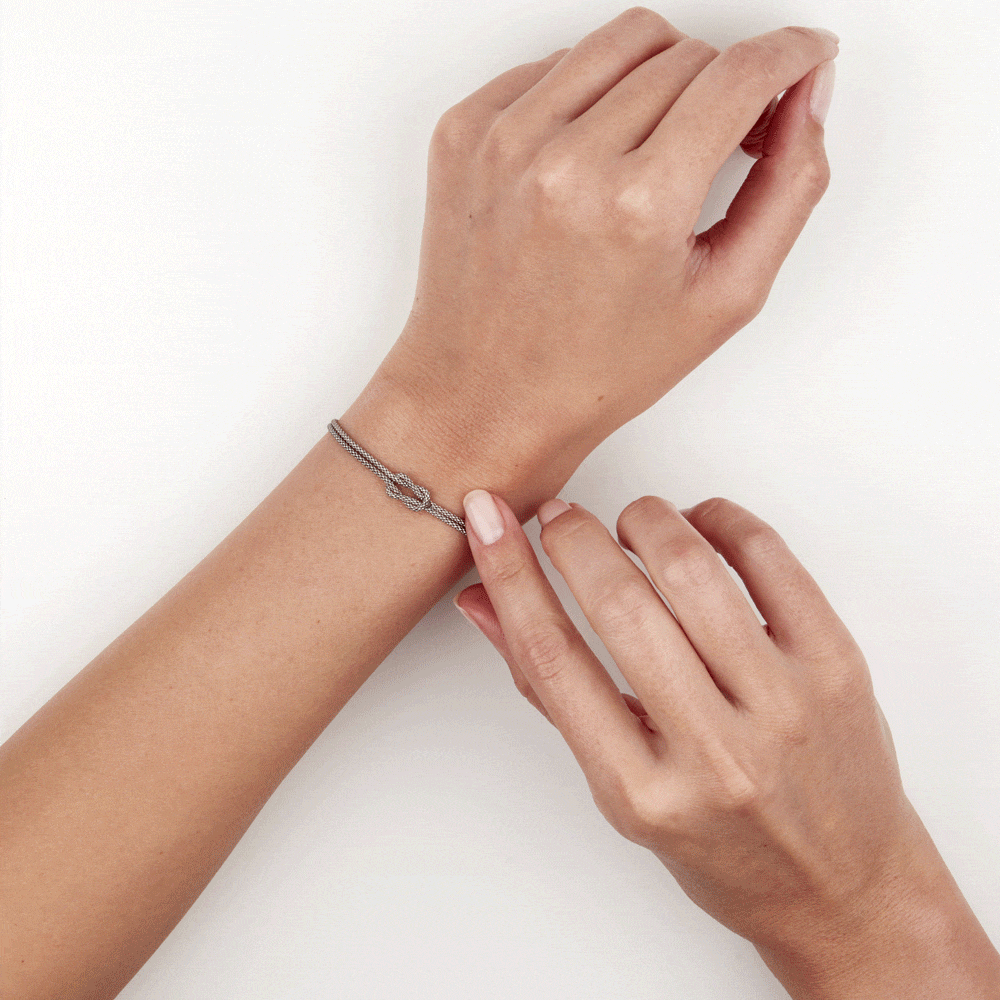 Bracelet Deauville Argent Blanc - Bracelets fantaisie Femme | Histoire d’Or