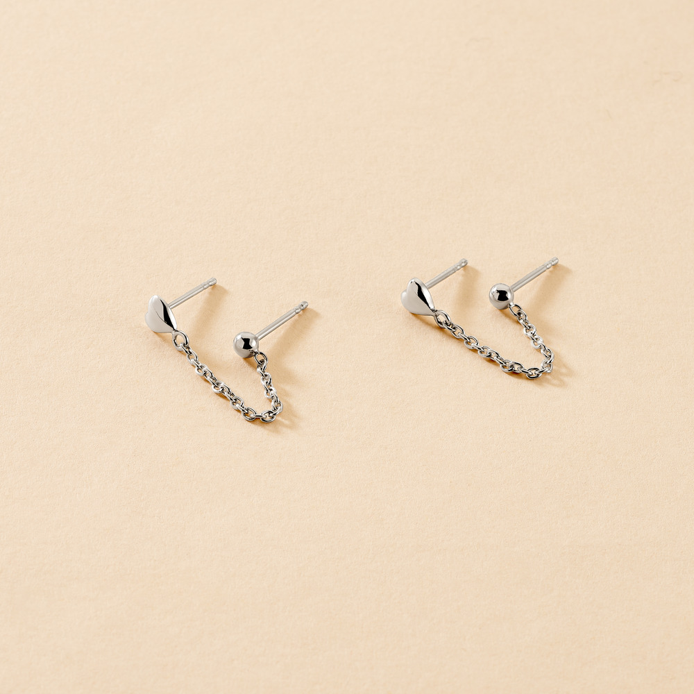 Boucles D'oreilles Pendantes Honor Argent Blanc - Boucles d'oreilles fantaisie Femme | Histoire d’Or