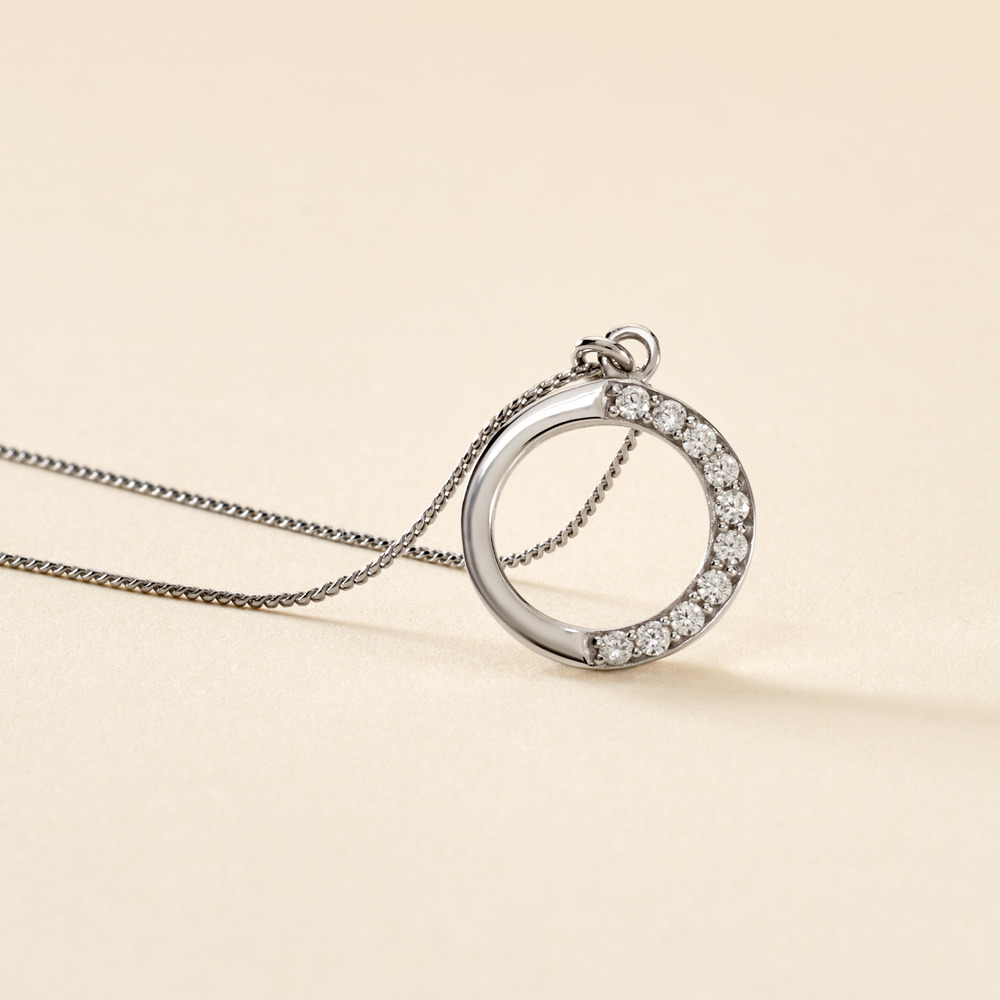 Collier K&eacute;a Argent Blanc Oxyde De Zirconium - Colliers fantaisie Femme | Histoire d&rsquo;Or